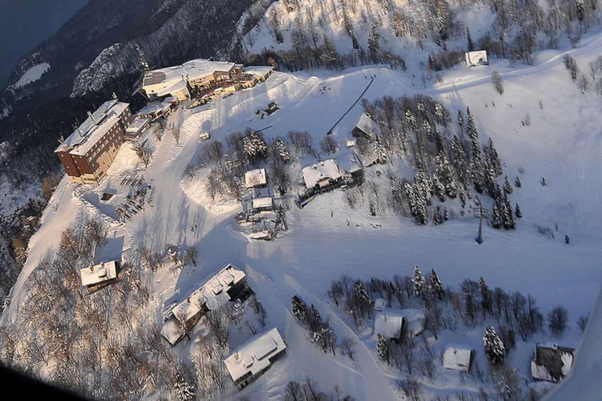 Chalet Burja At Vogel Mountain - Cable Car Access Or Hiking - Not Reachable With Car 博希尼 外观 照片