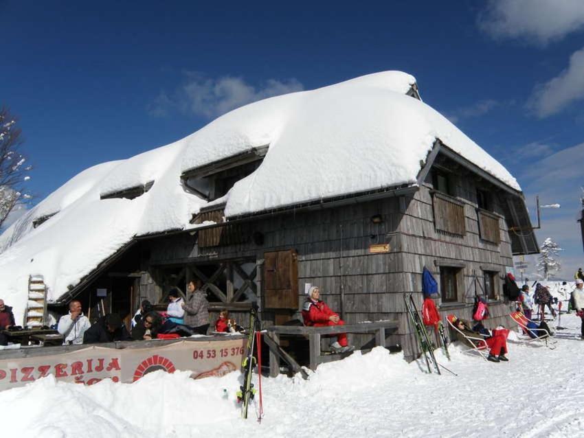 Chalet Burja At Vogel Mountain - Cable Car Access Or Hiking - Not Reachable With Car 博希尼 外观 照片