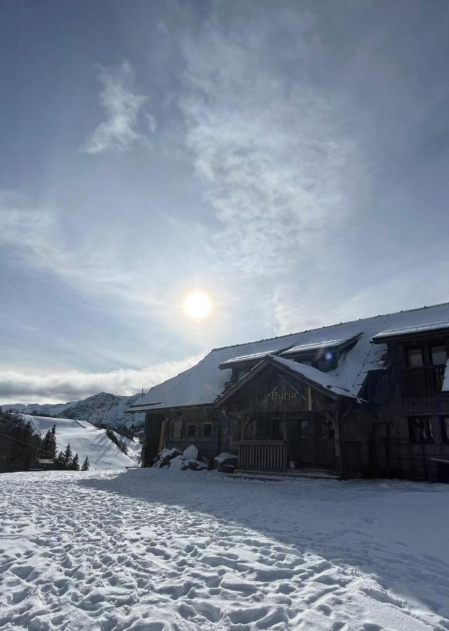 Chalet Burja At Vogel Mountain - Cable Car Access Or Hiking - Not Reachable With Car 博希尼 外观 照片