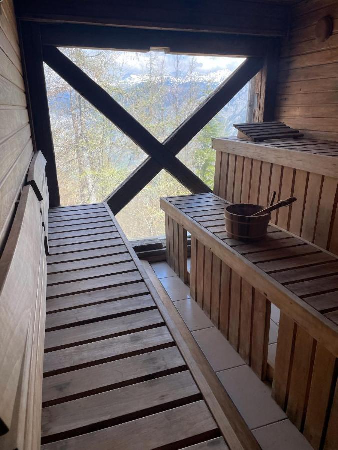 Chalet Burja At Vogel Mountain - Cable Car Access Or Hiking - Not Reachable With Car 博希尼 外观 照片