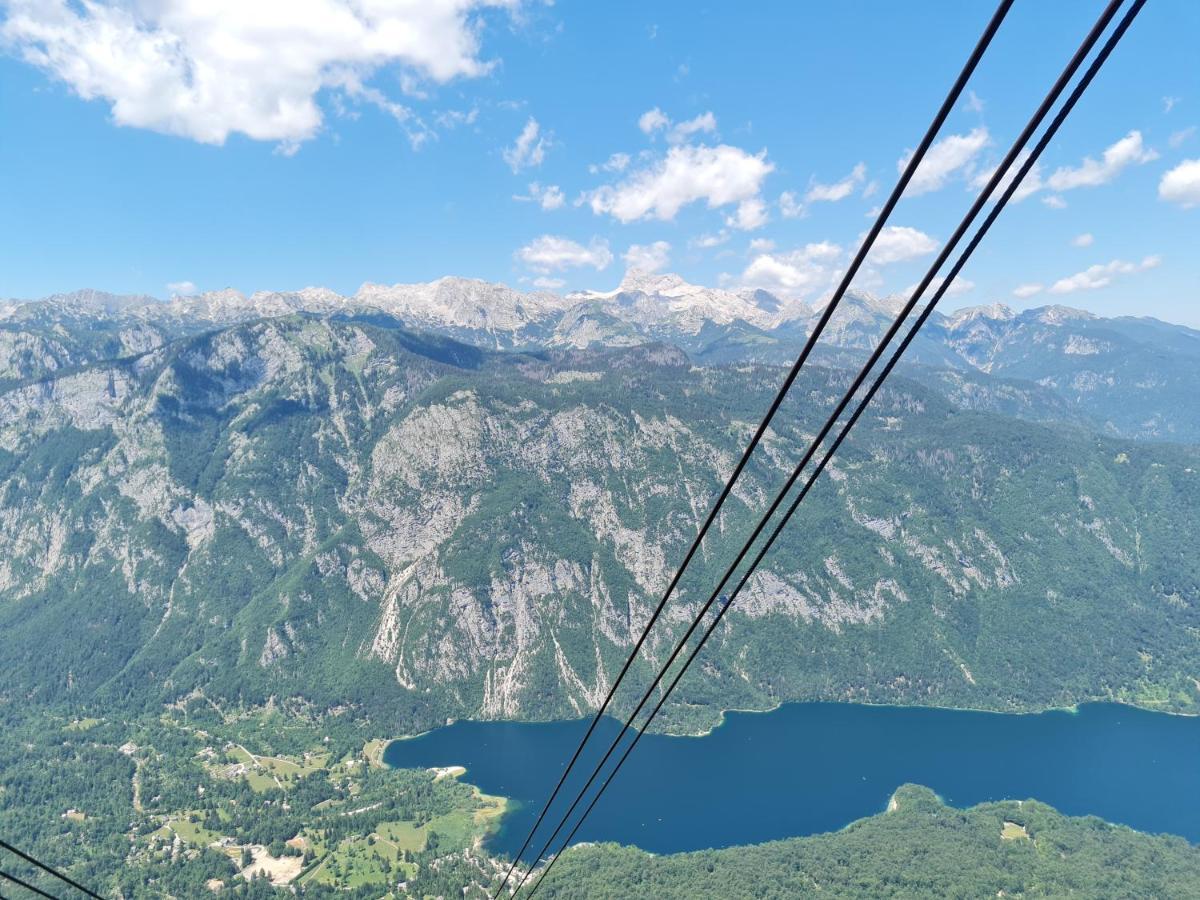 Chalet Burja At Vogel Mountain - Cable Car Access Or Hiking - Not Reachable With Car 博希尼 外观 照片